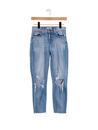 L'Agence Mid-Rise Skinny Leg Jeans