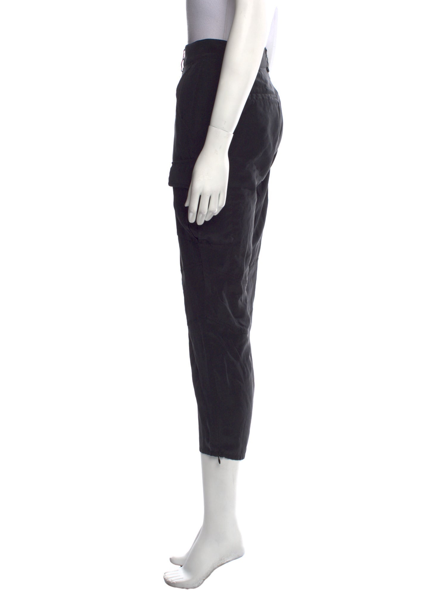 L'Agence Silk Skinny Leg Pants
