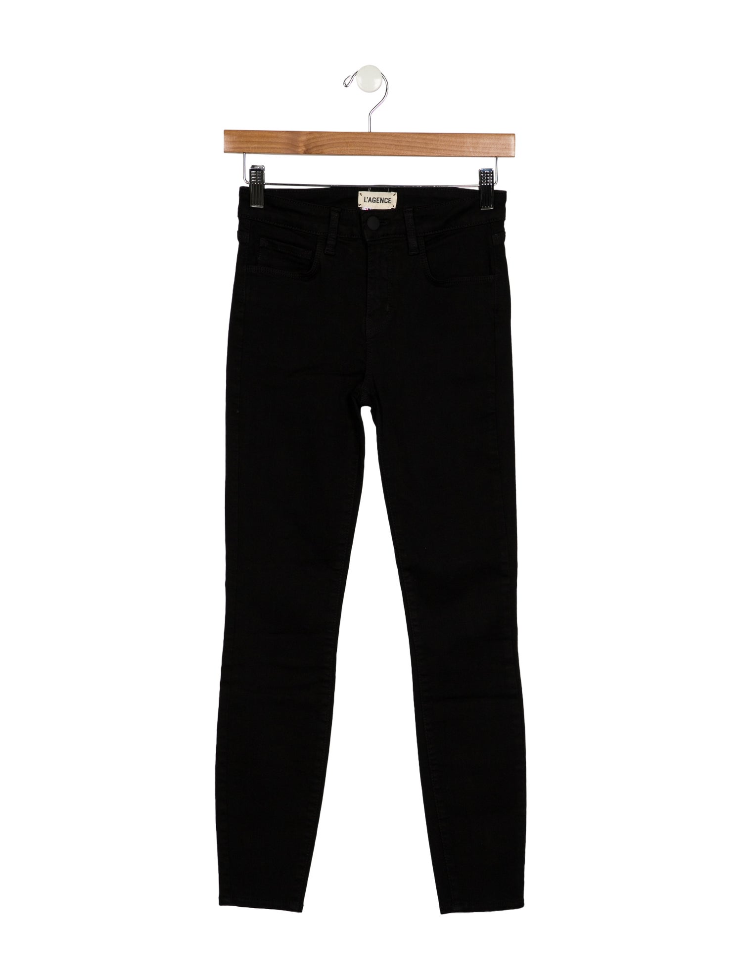 L'Agence Mid-Rise Skinny Leg Jeans