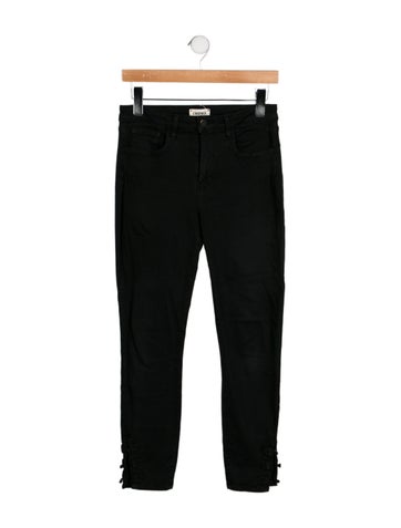 L'Agence Jeans Mid-Rise Skinny Leg S