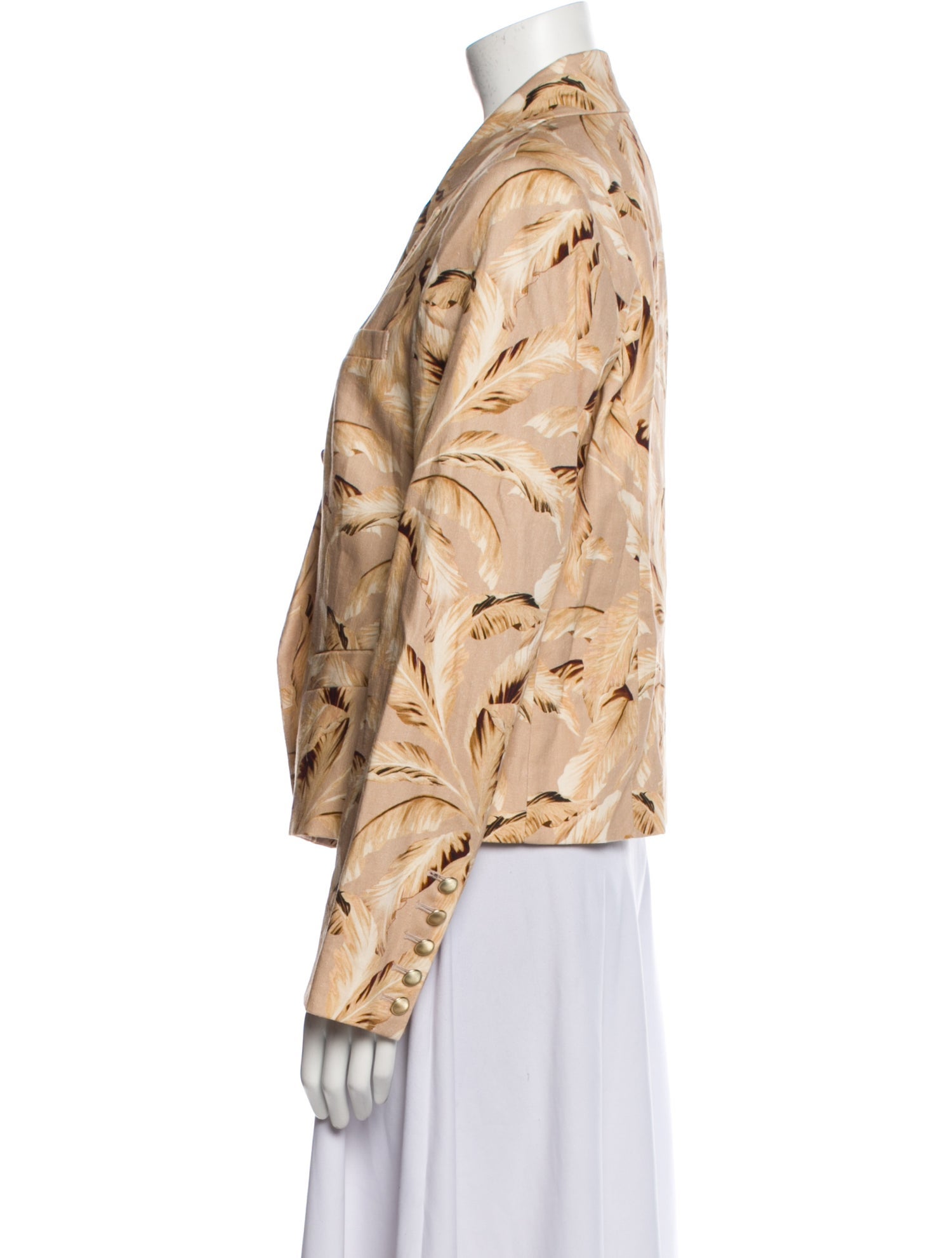 L'Agence Printed Blazer