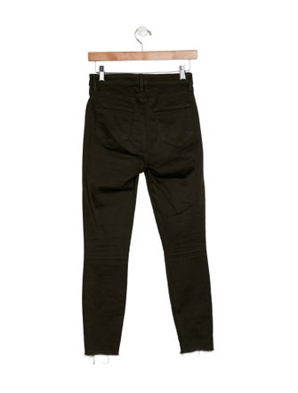 L'Agence Mid-Rise Skinny Leg Jeans