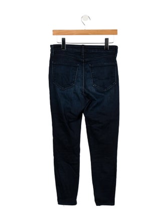 L'Agence High-Rise Straight Leg Jeans