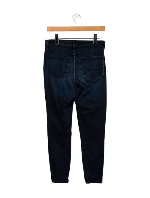 L'Agence High-Rise Straight Leg Jeans