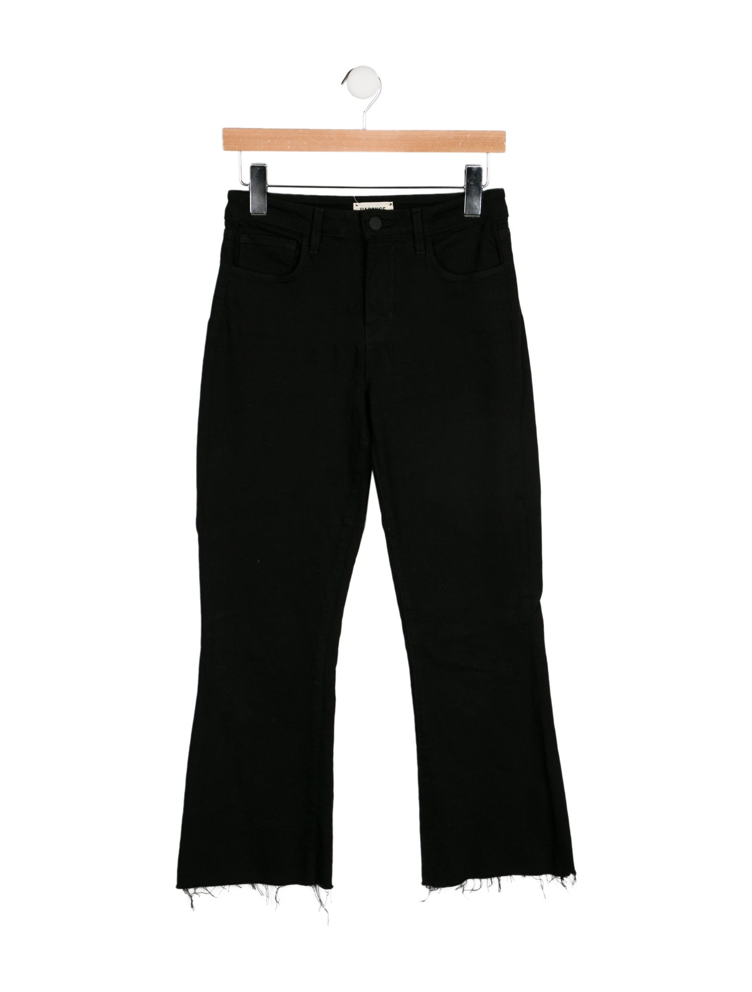 L'Agence Mid-Rise Straight Leg Jeans