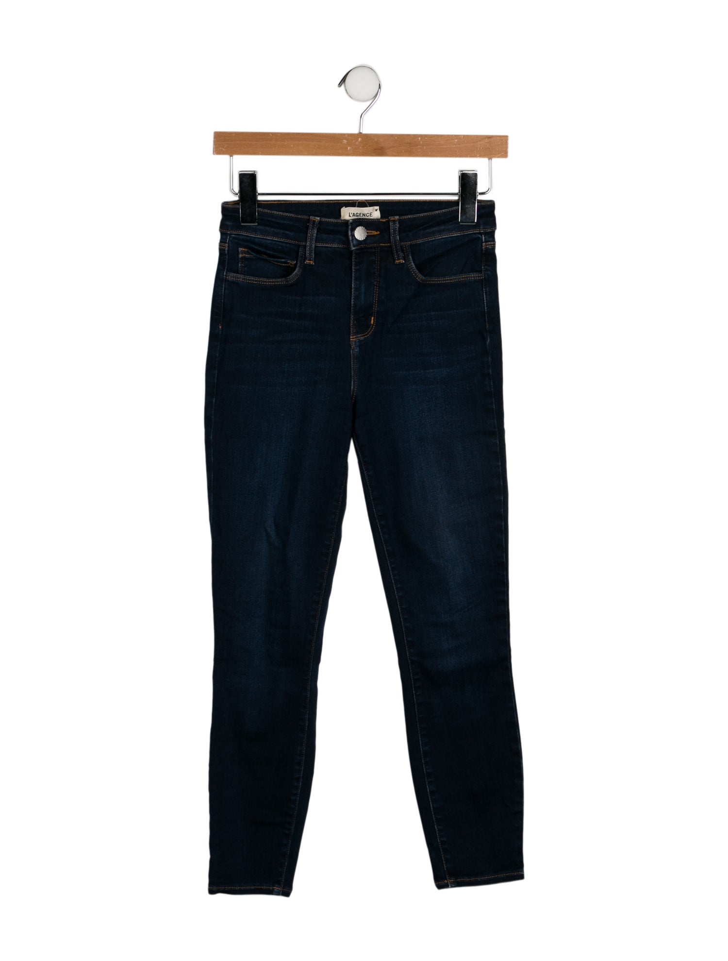 L'Agence Mid-Rise Skinny Leg Jeans