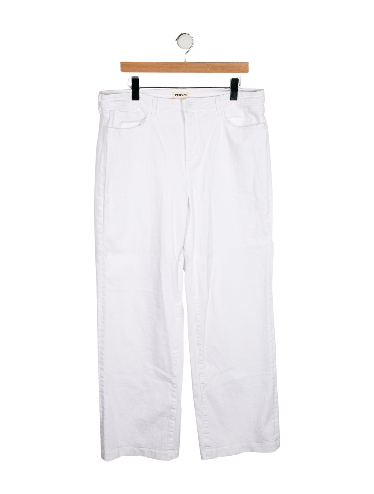 L'Agence High-Rise Wide Leg Jeans