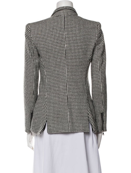 L'Agence Houndstooth Print Blazer