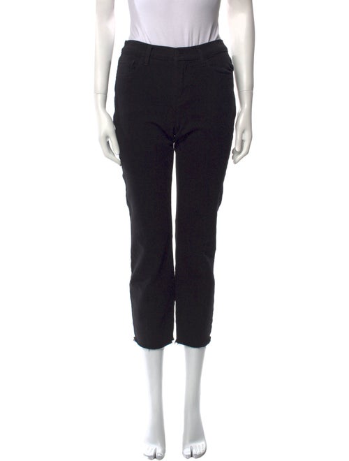 L'Agence Mid-Rise Straight Leg Jeans