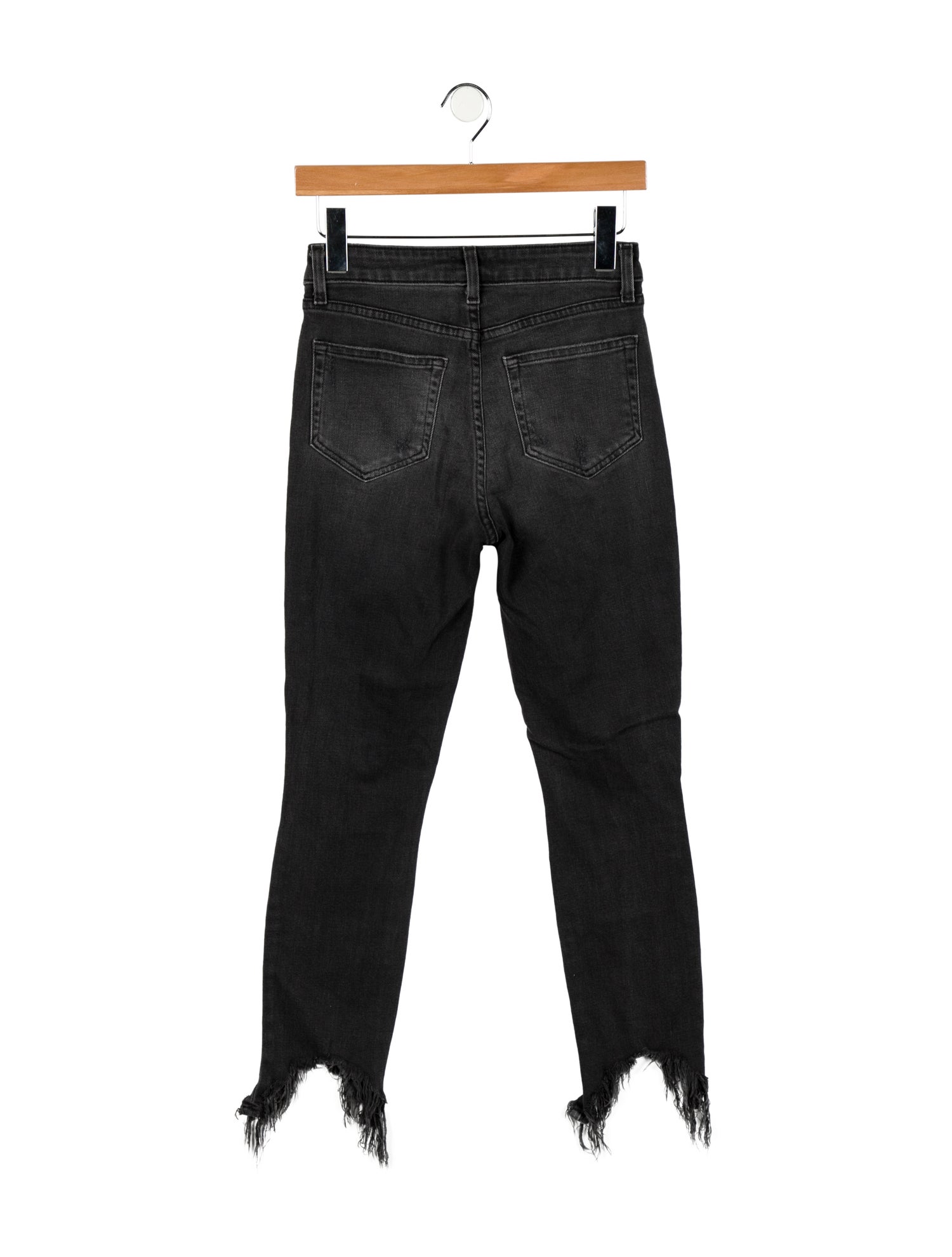 L'Agence Mid-Rise Straight Leg Jeans