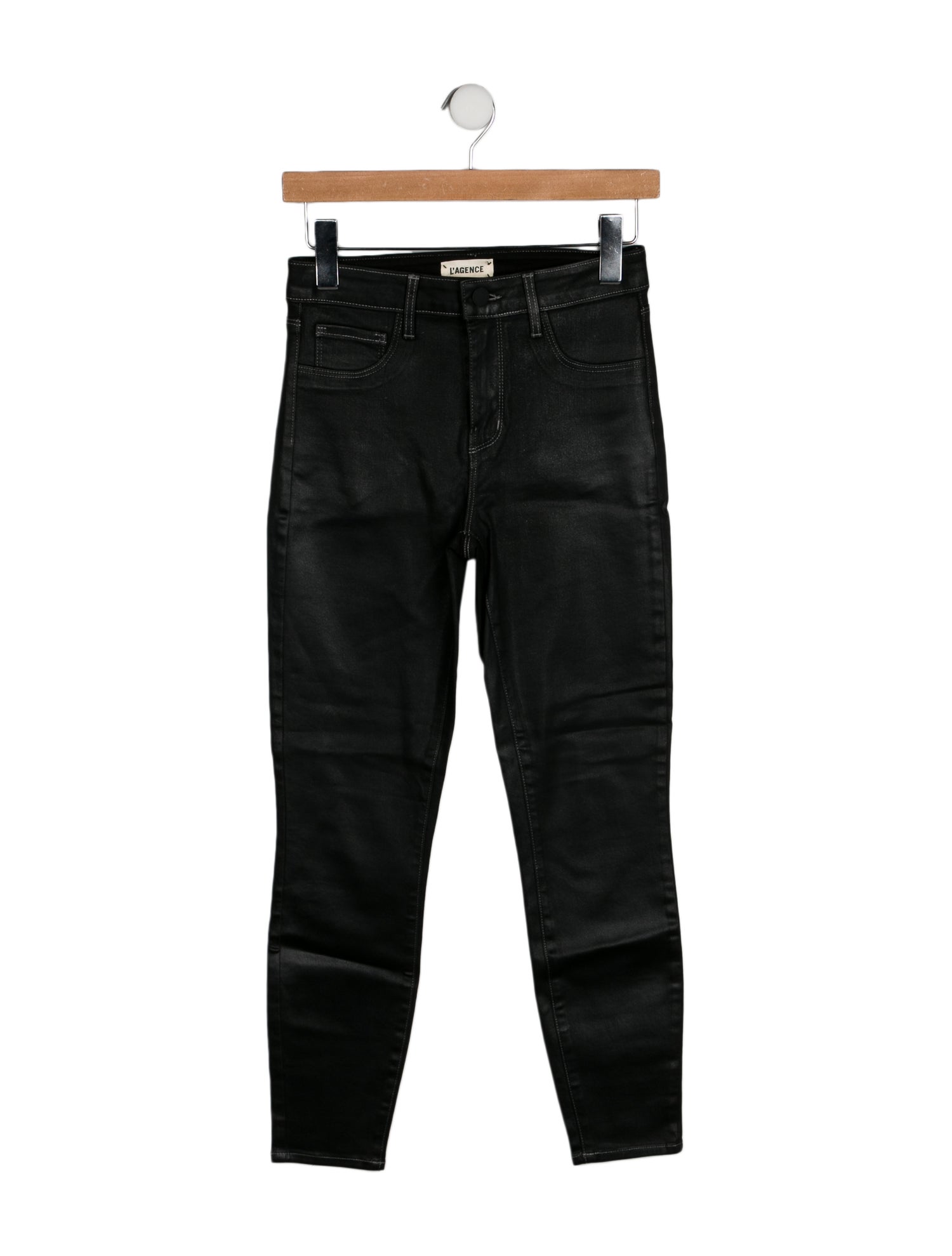 L'Agence Mid-Rise Skinny Leg Jeans