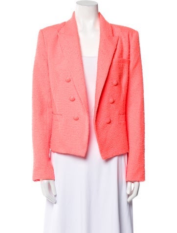 L'Agence Jackets Tweed Pattern Blazer M