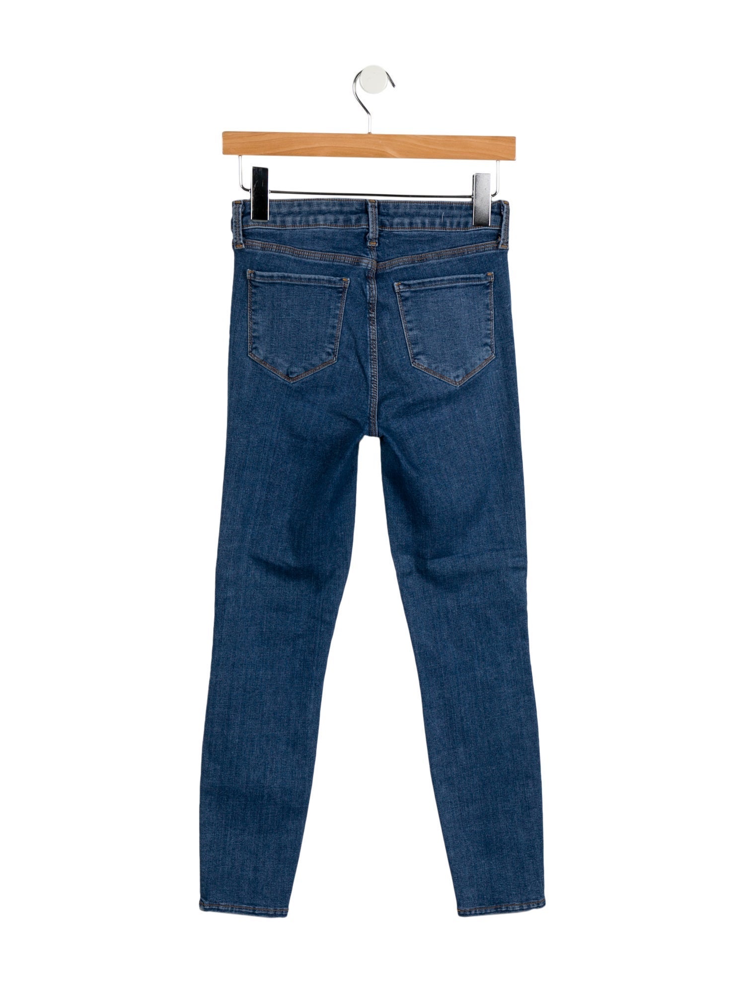 L'Agence High-Rise Straight Leg Jeans