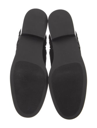 L'Agence Suede Printed Combat Boots