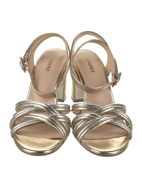 L'Agence Leather Sandals