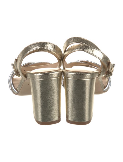 L'Agence Leather Sandals