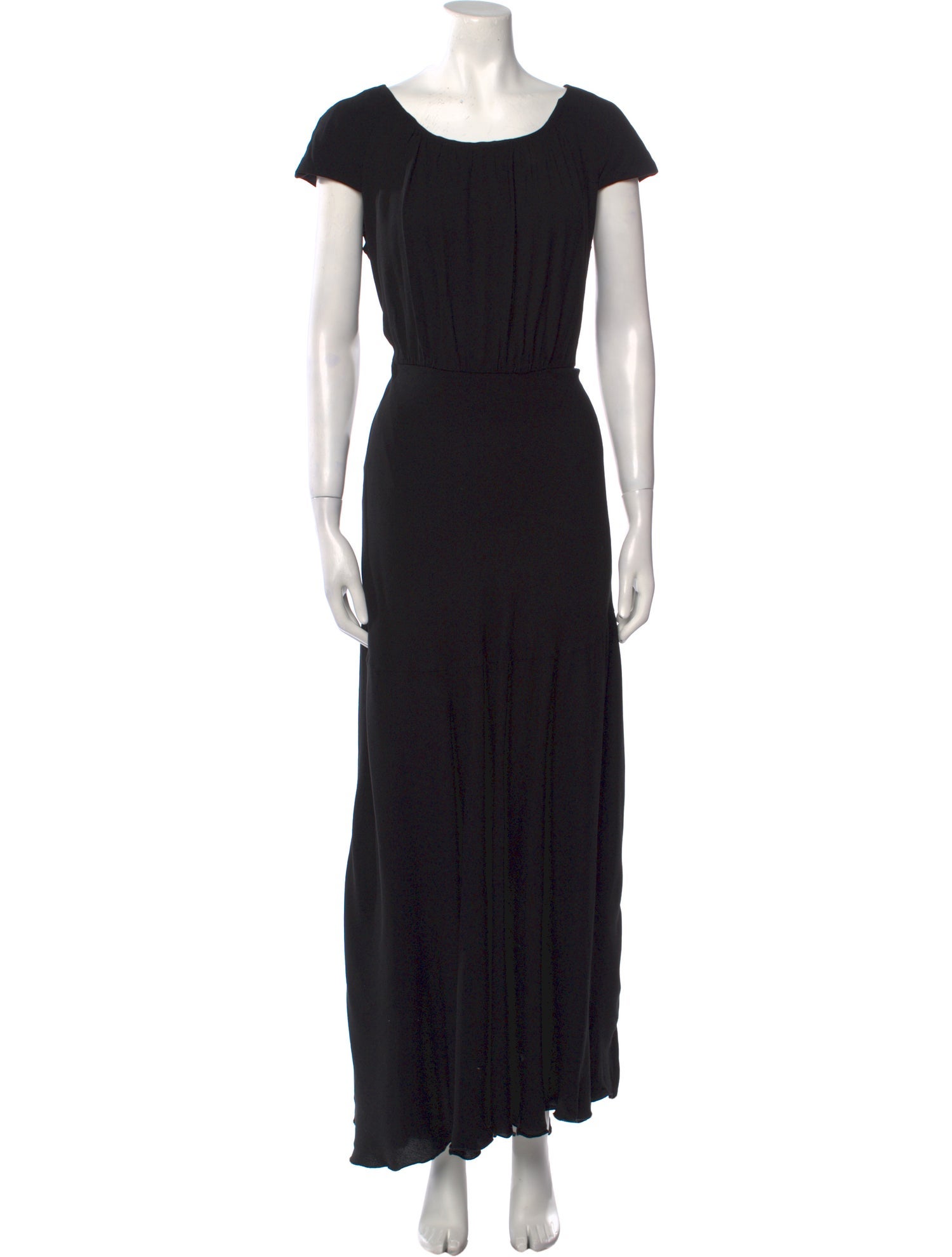 L'Agence Nylon Long Dress