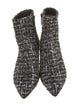 L'Agence Tweed Pattern Boots