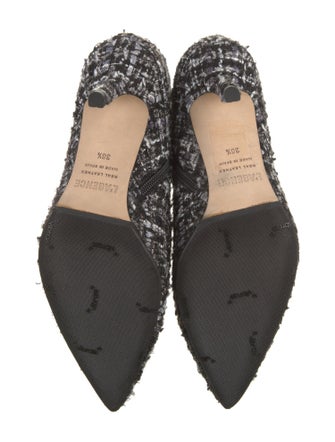 L'Agence Tweed Pattern Boots