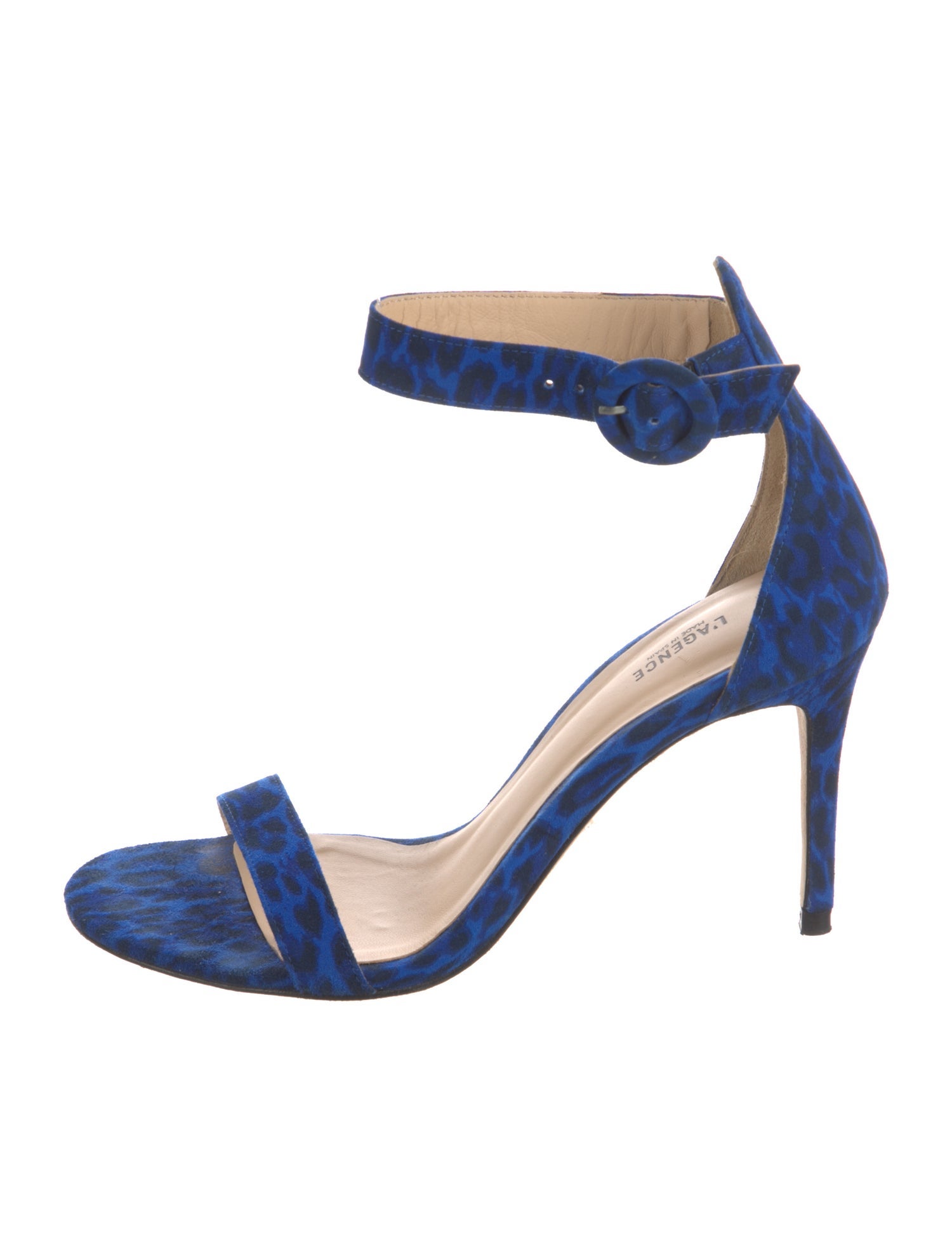 L'Agence Suede Sandals