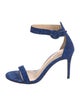 L'Agence Suede Sandals