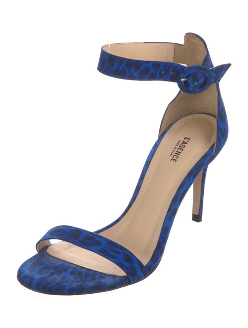 L'Agence Suede Sandals