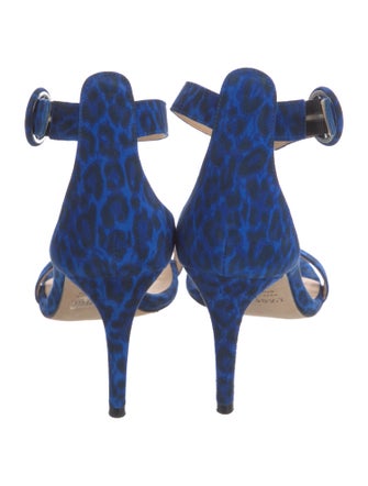 L'Agence Suede Sandals