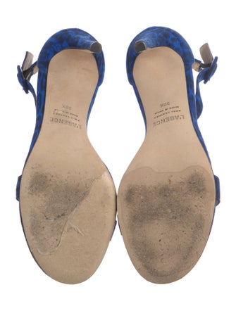 L'Agence Suede Sandals