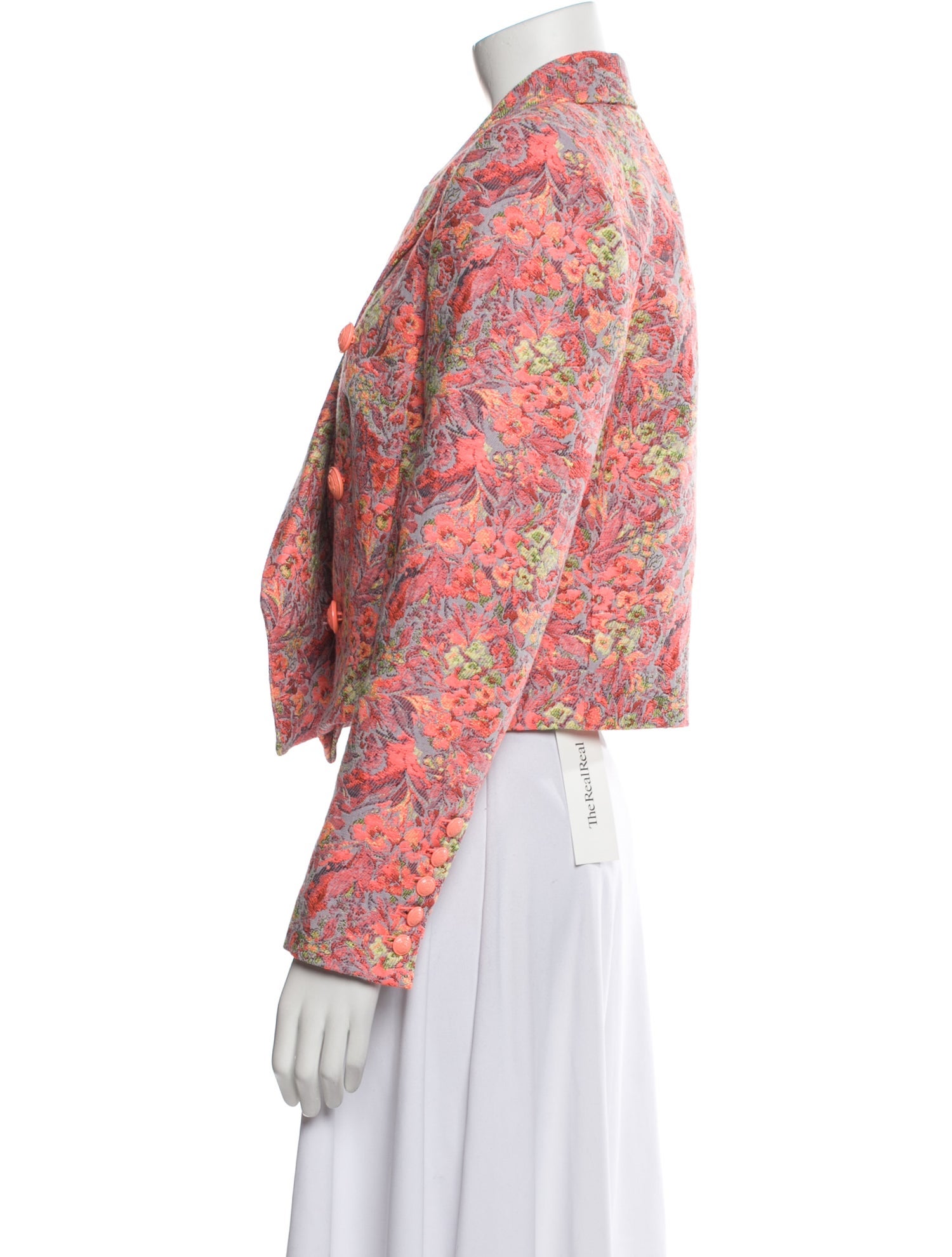 L'Agence Floral Print Blazer w/ Tags