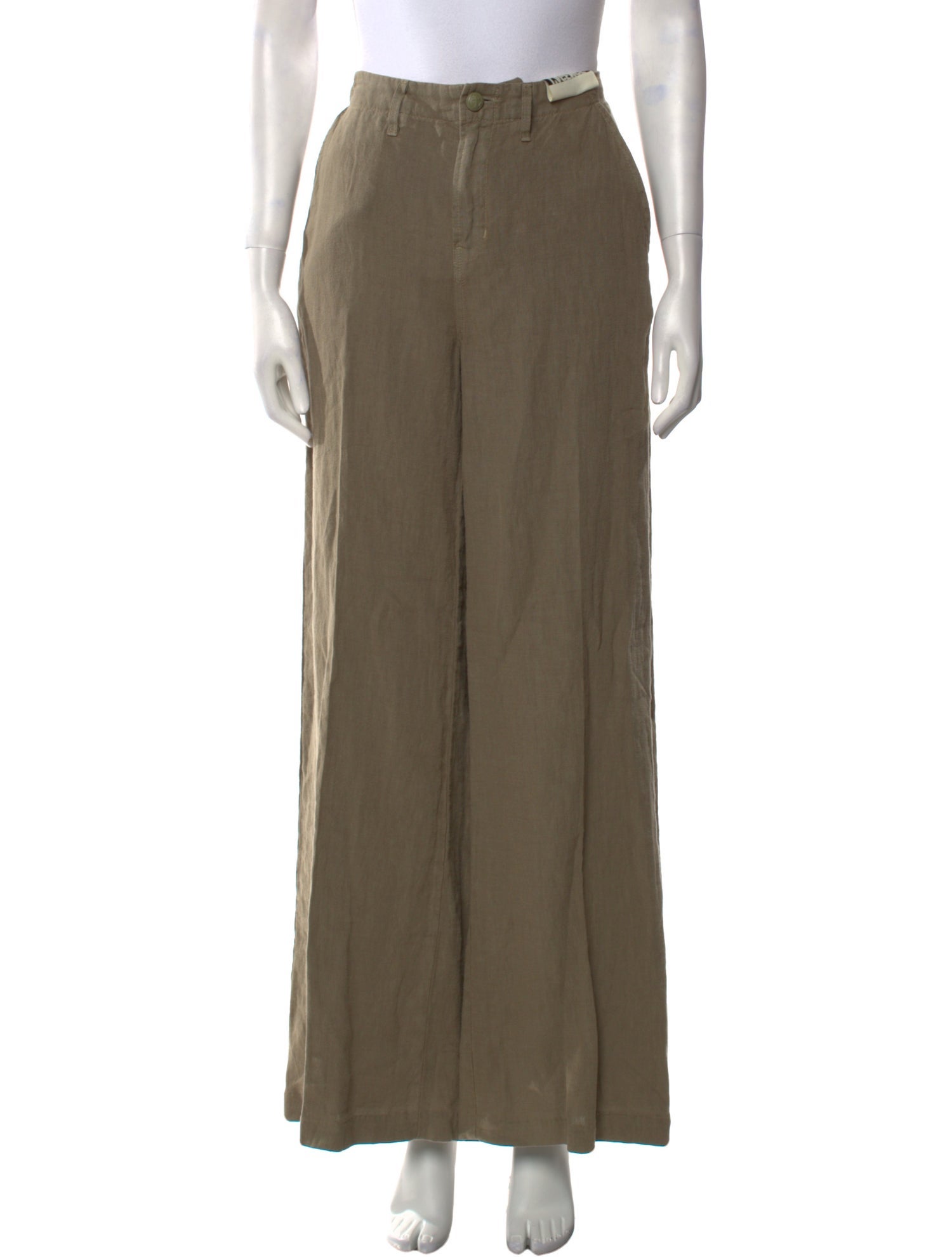 L'Agence Linen Wide Leg Pants