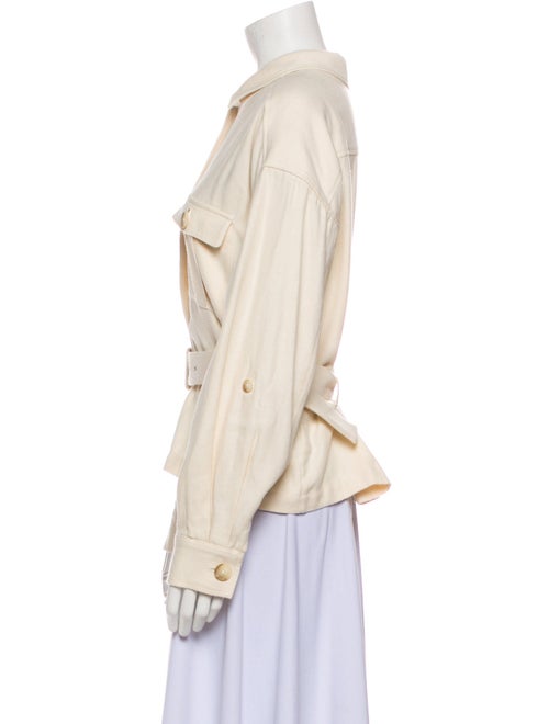 L'Agence Linen Denim Jacket