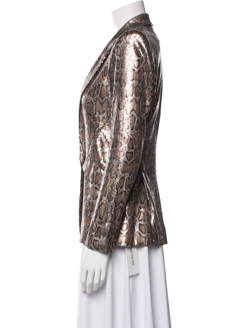 L'Agence Animal Print Blazer