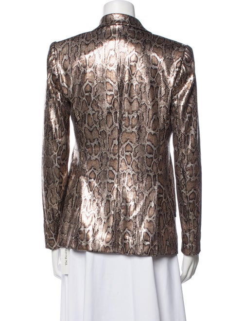 L'Agence Animal Print Blazer