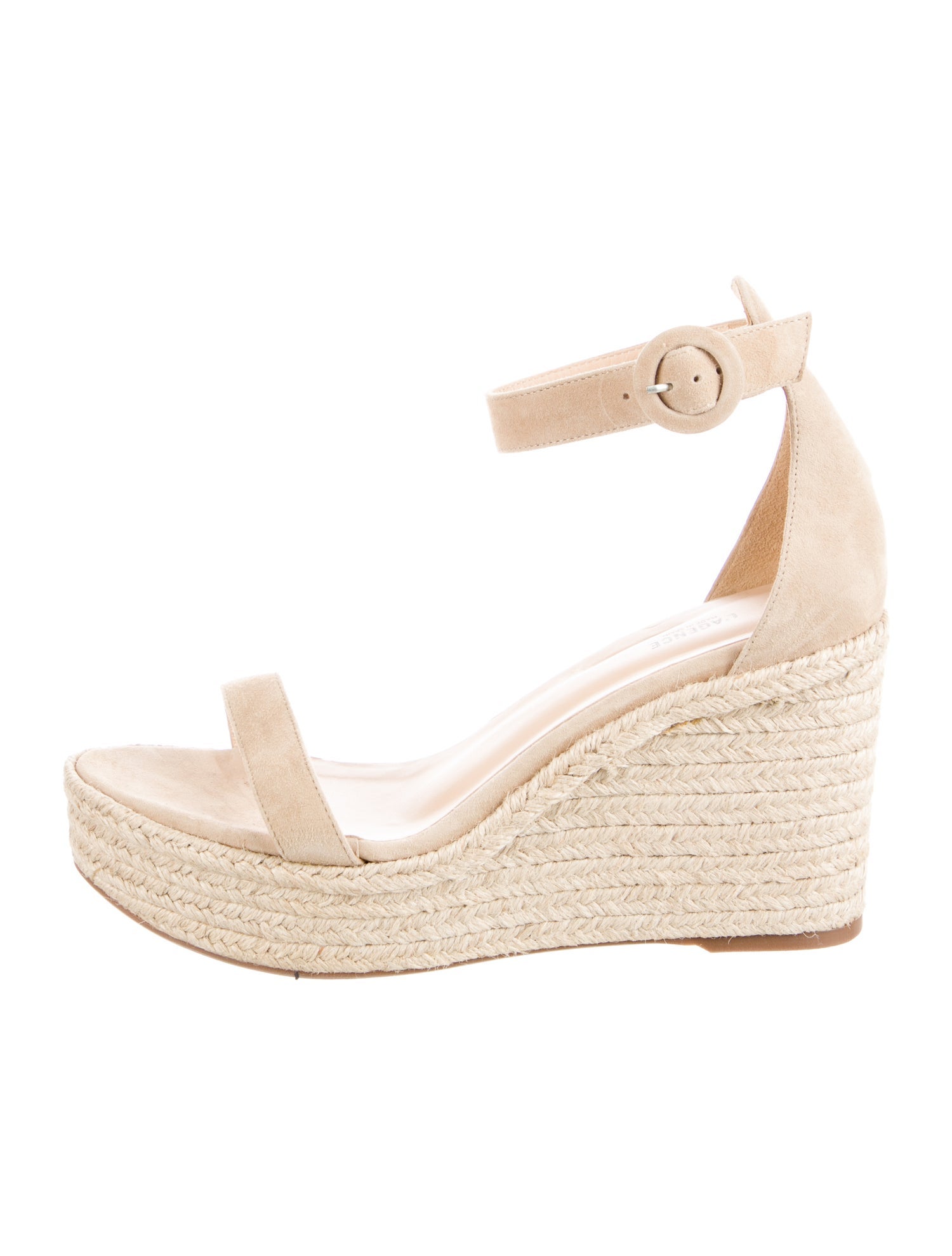 L'Agence Suede Espadrilles