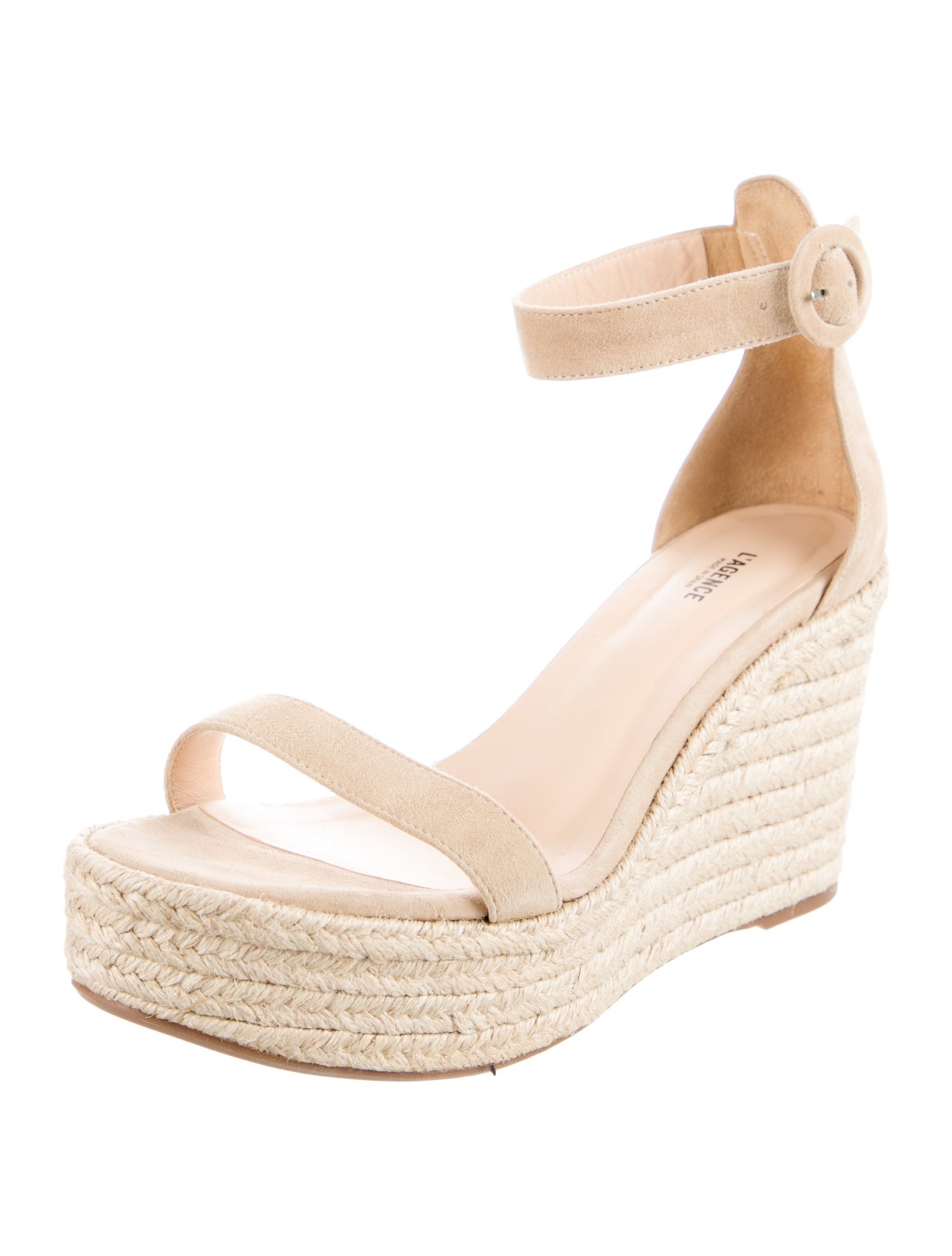 L'Agence Suede Espadrilles