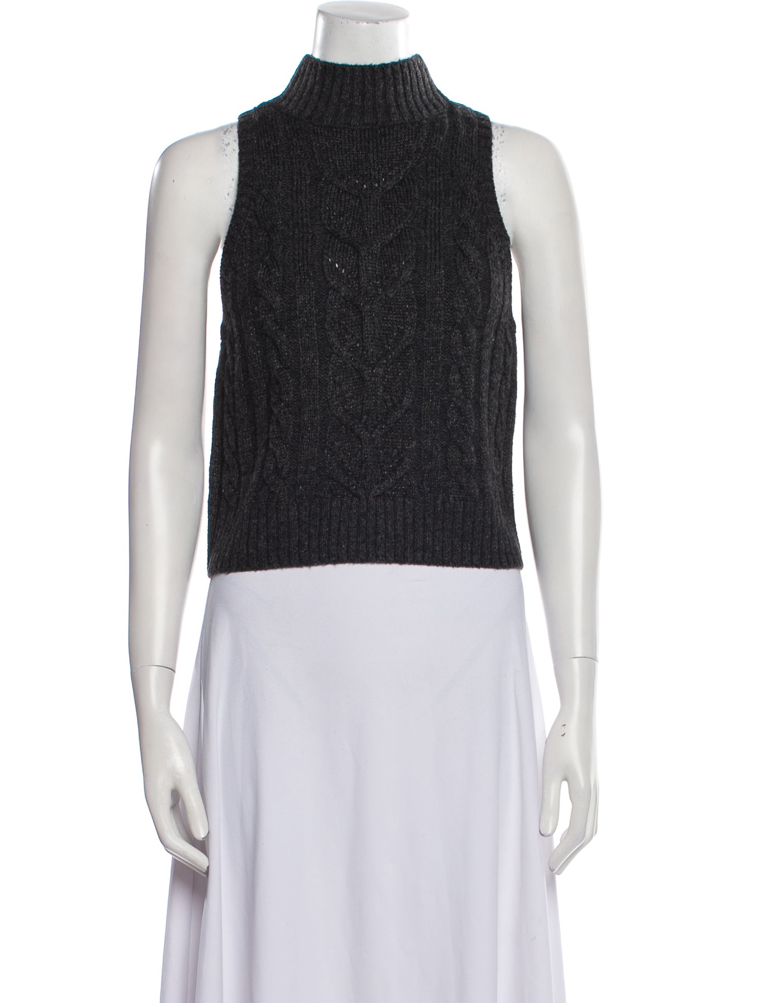 L'Agence Mock Neck Sweater