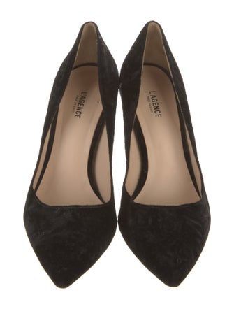 L'Agence Suede Pumps