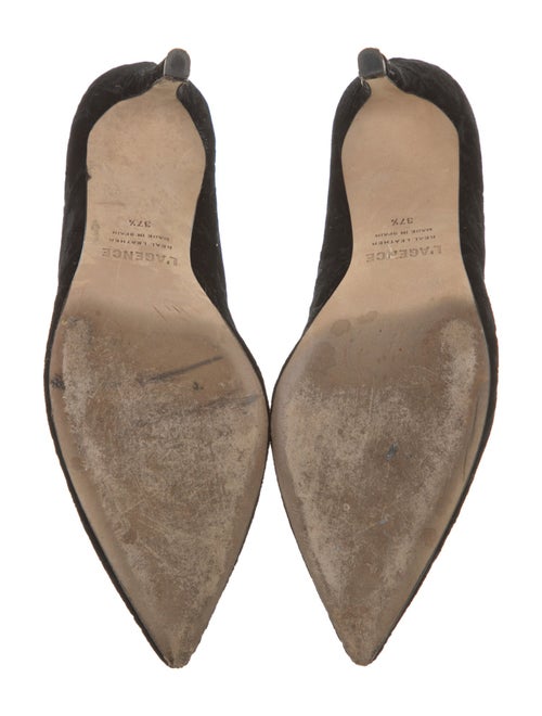 L'Agence Suede Pumps