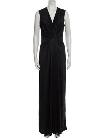 L'Agence Antelope Long Dress