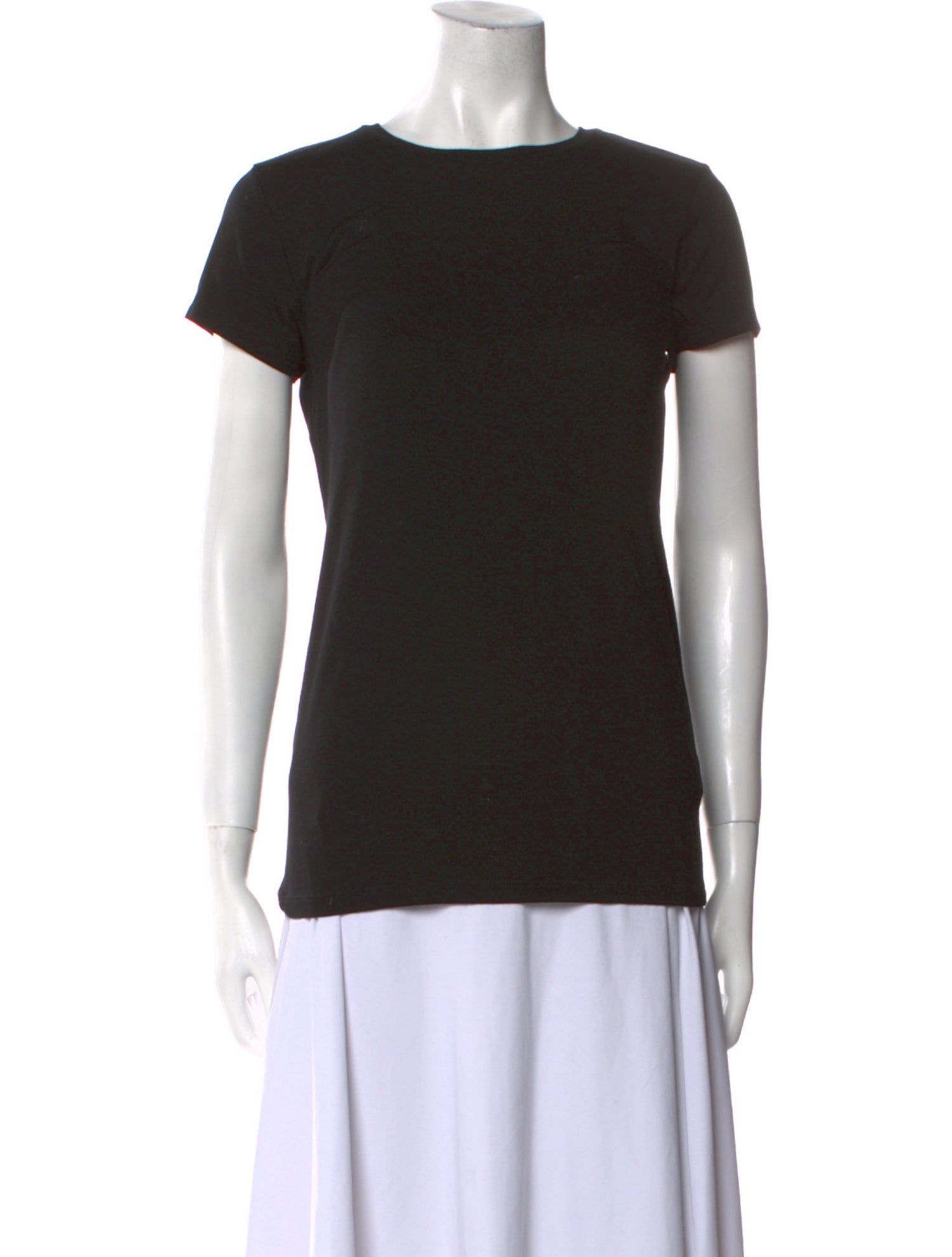 L'Agence Bateau Neckline Short Sleeve T-Shirt