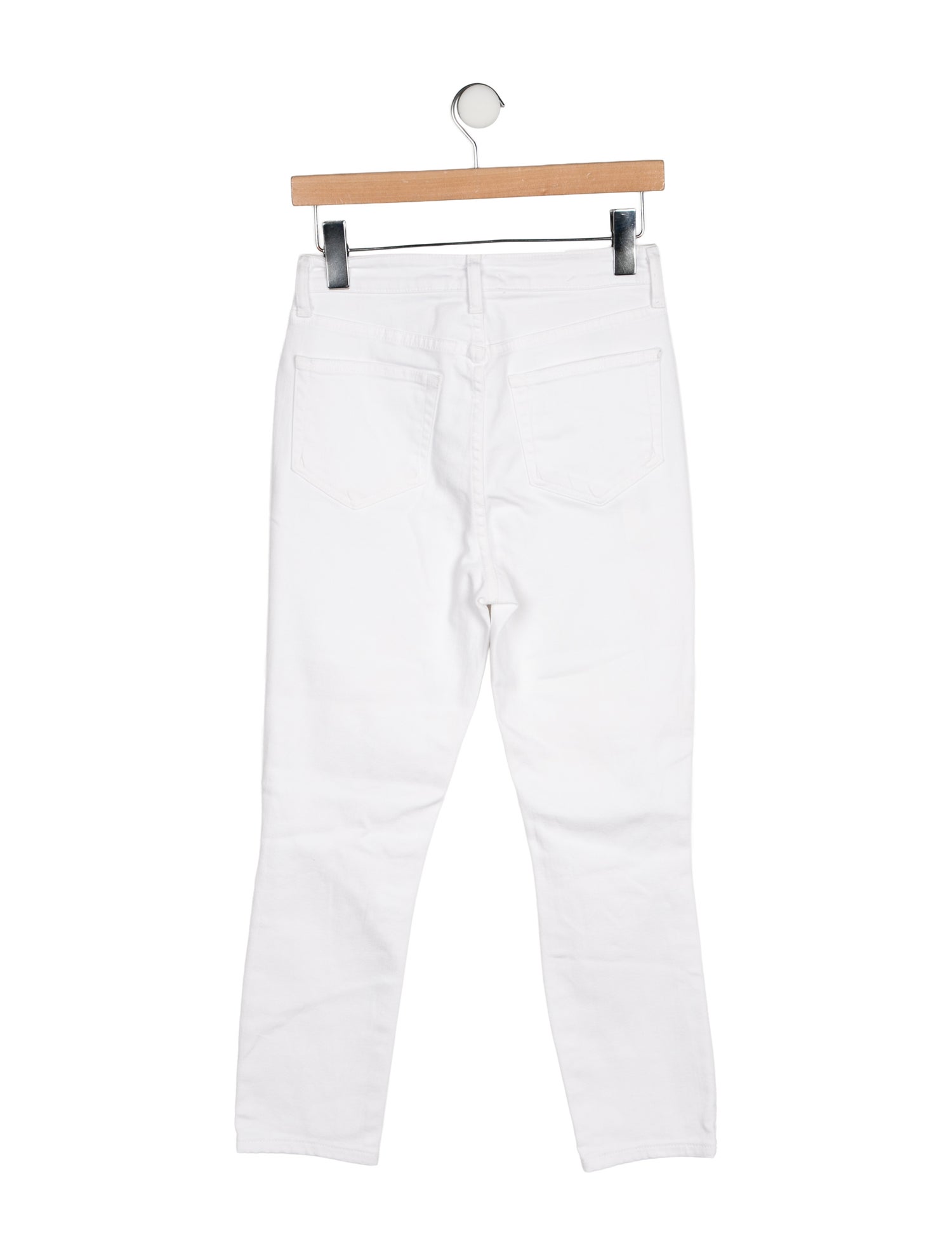 L'Agence High-Rise Straight Leg Jeans
