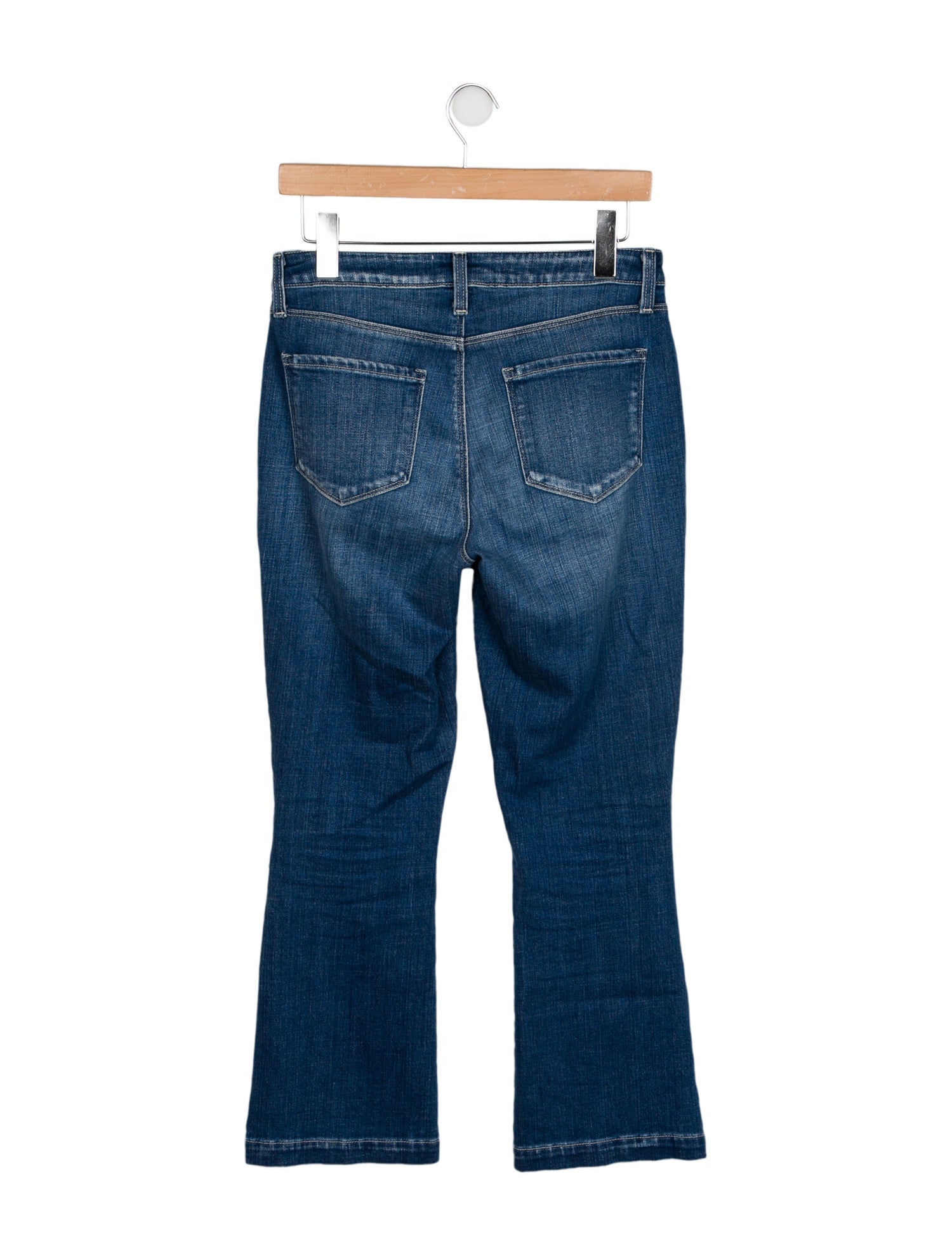 L'Agence High-Rise Straight Leg Jeans