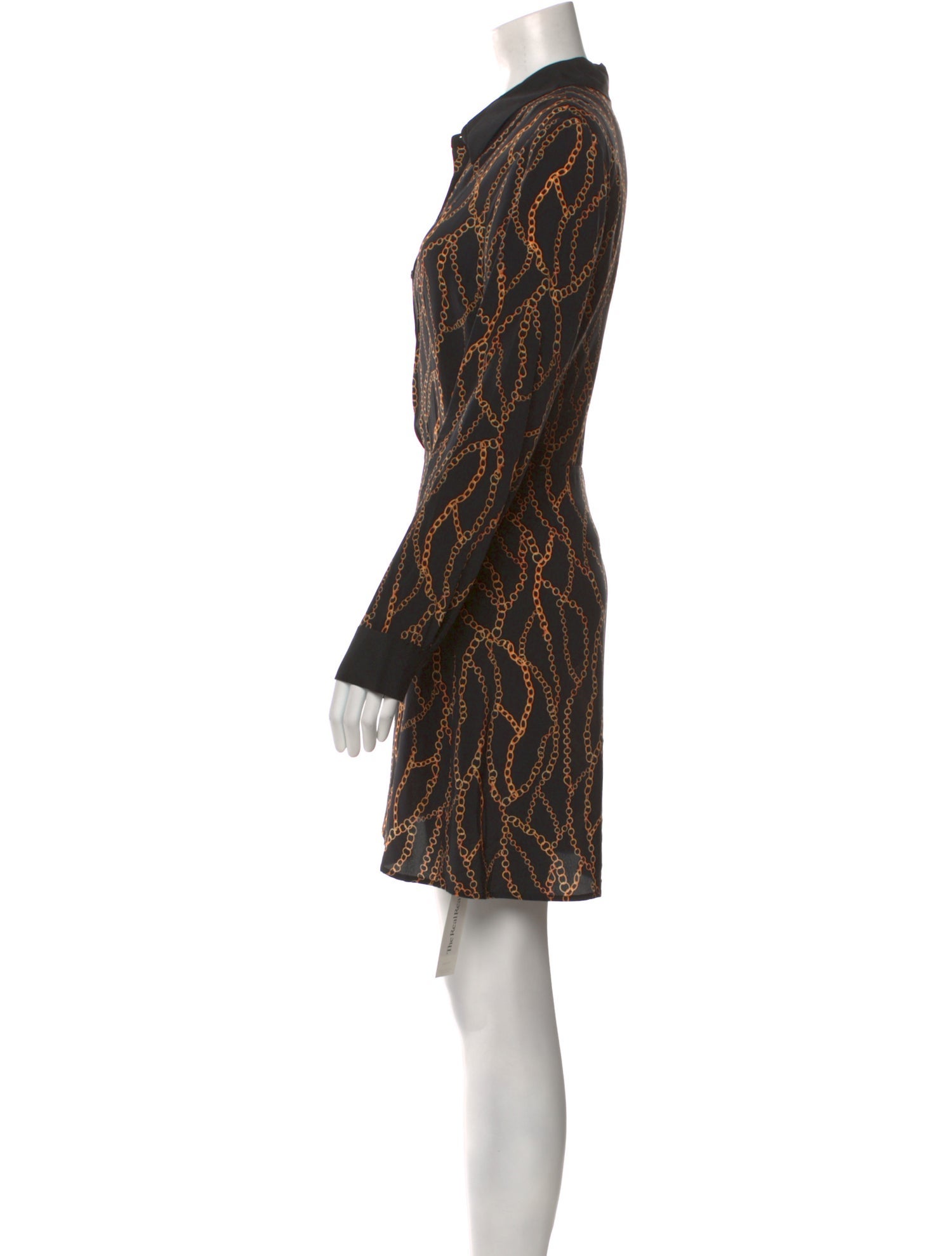 L'Agence Silk Mini Dress