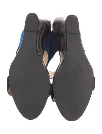 L'Agence Leather Slides