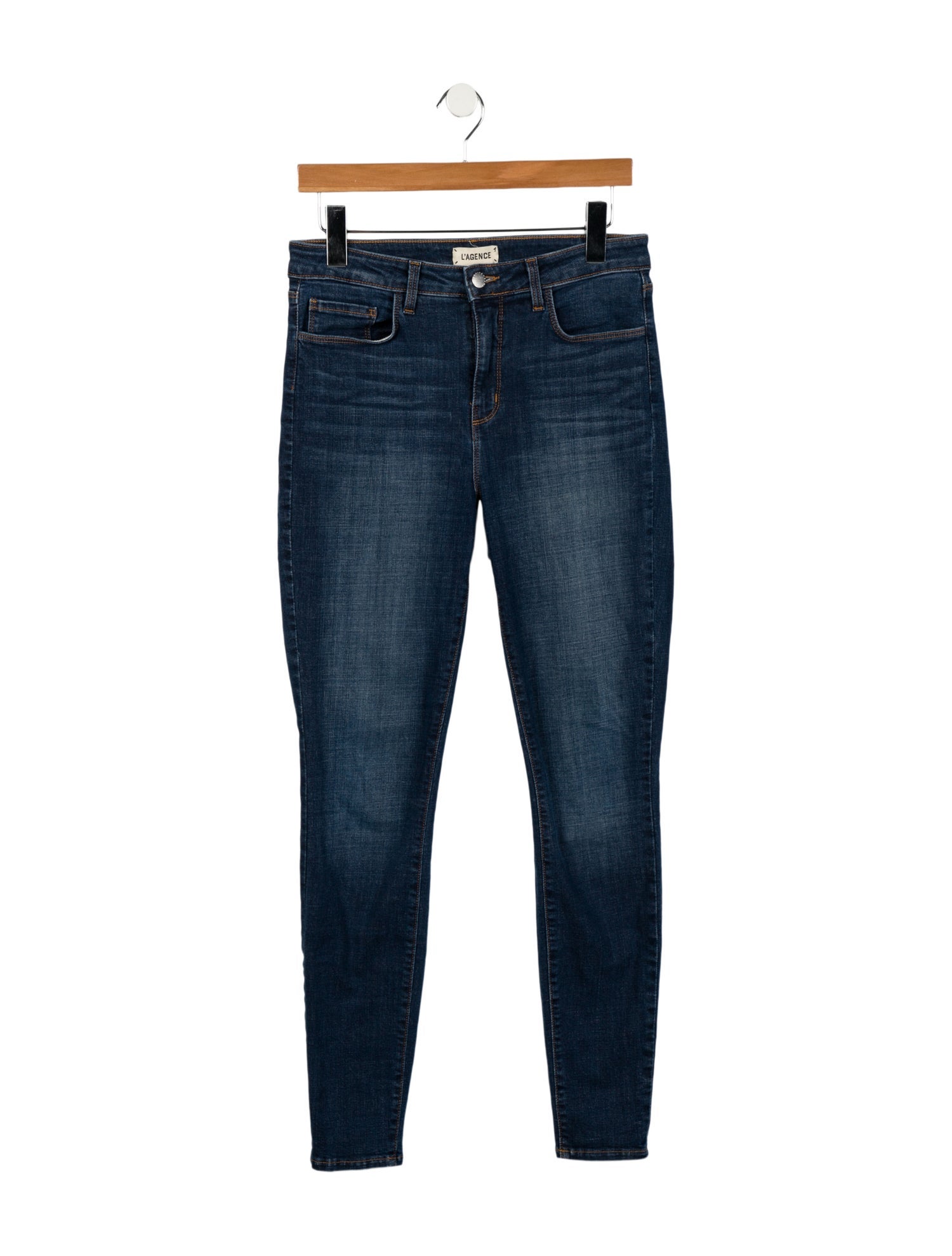 L'Agence Mid-Rise Skinny Leg Jeans