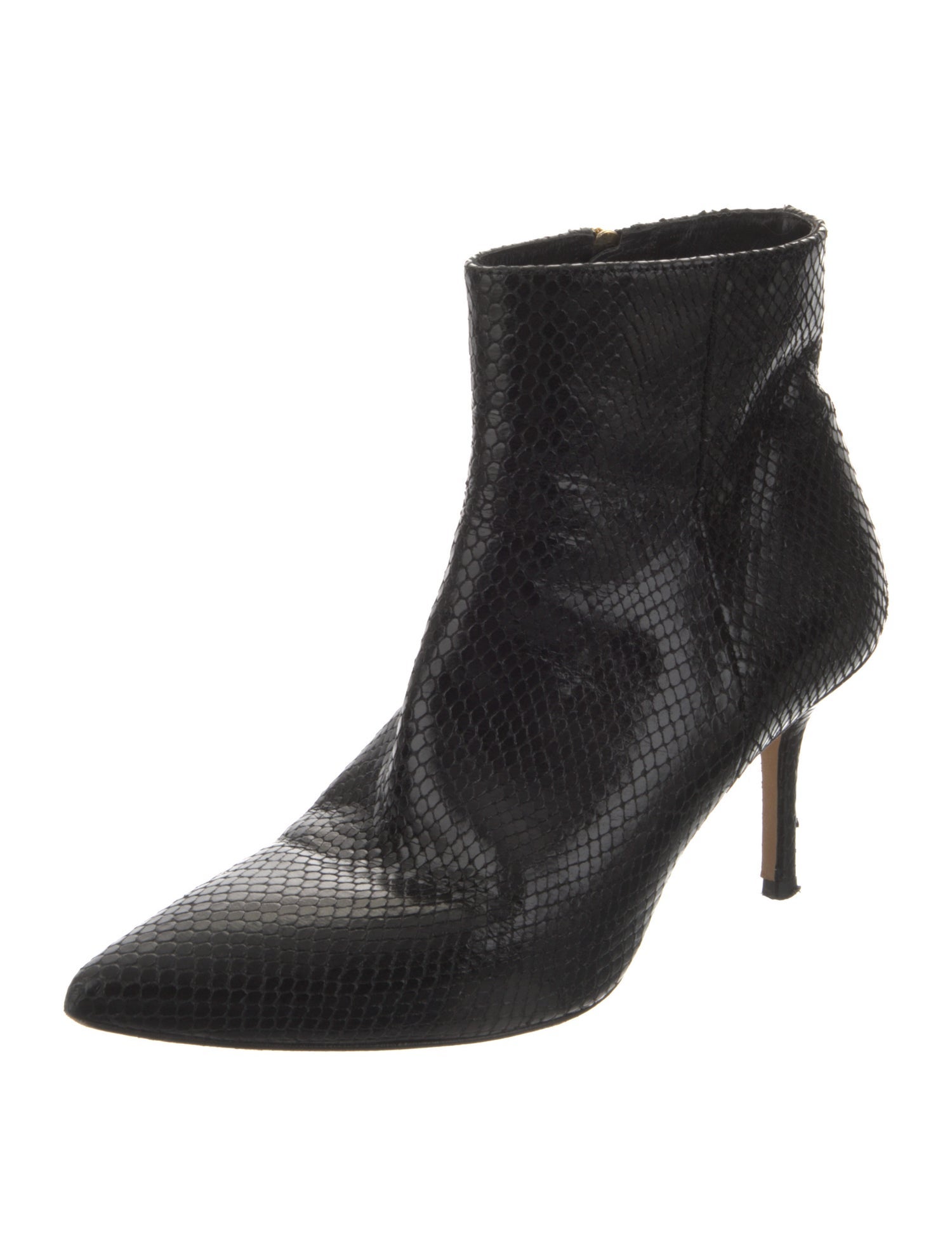 L'Agence Snakeskin Boots