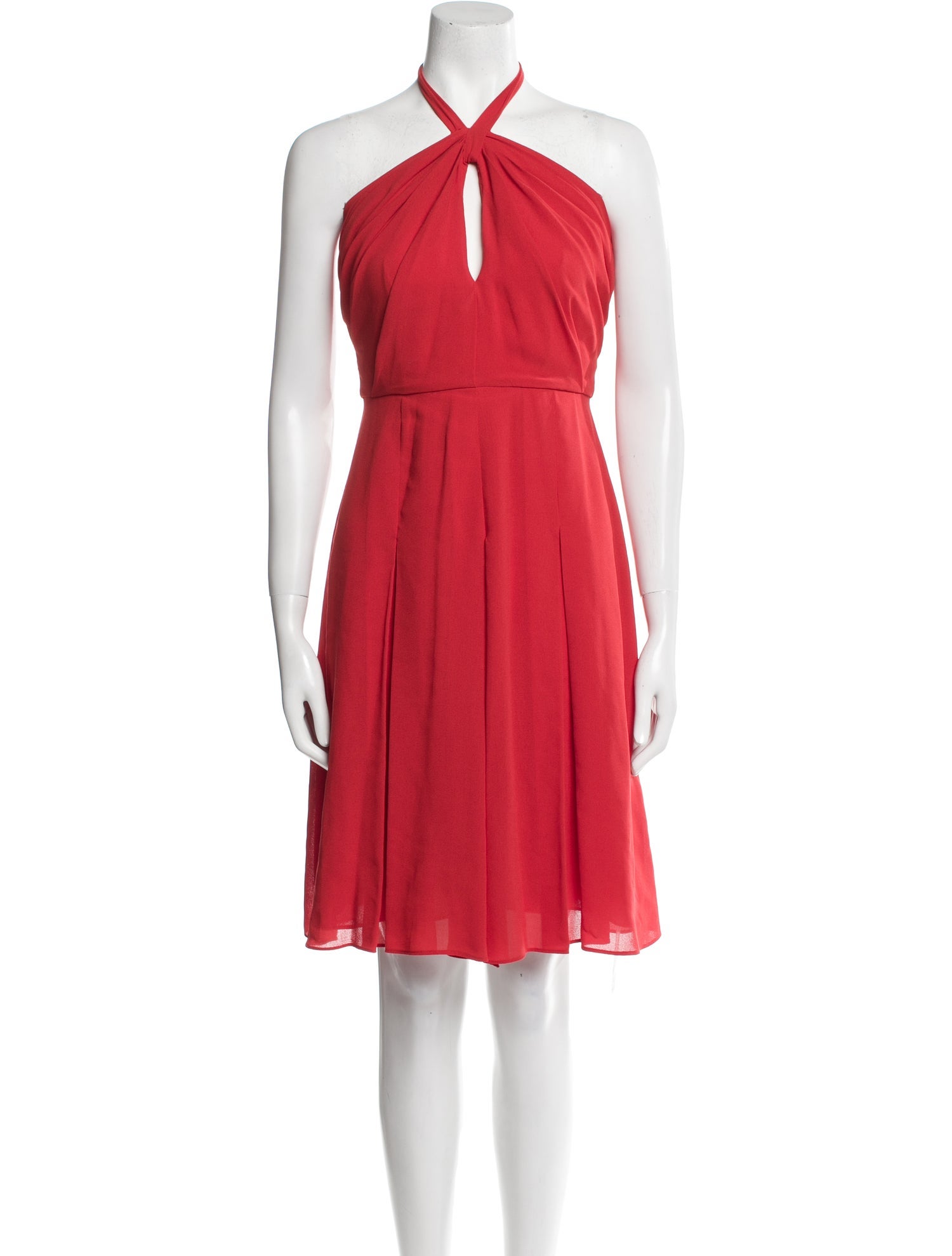 L'Agence Halterneck Mini Dress