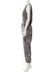L'Agence Silk Printed Jumpsuit