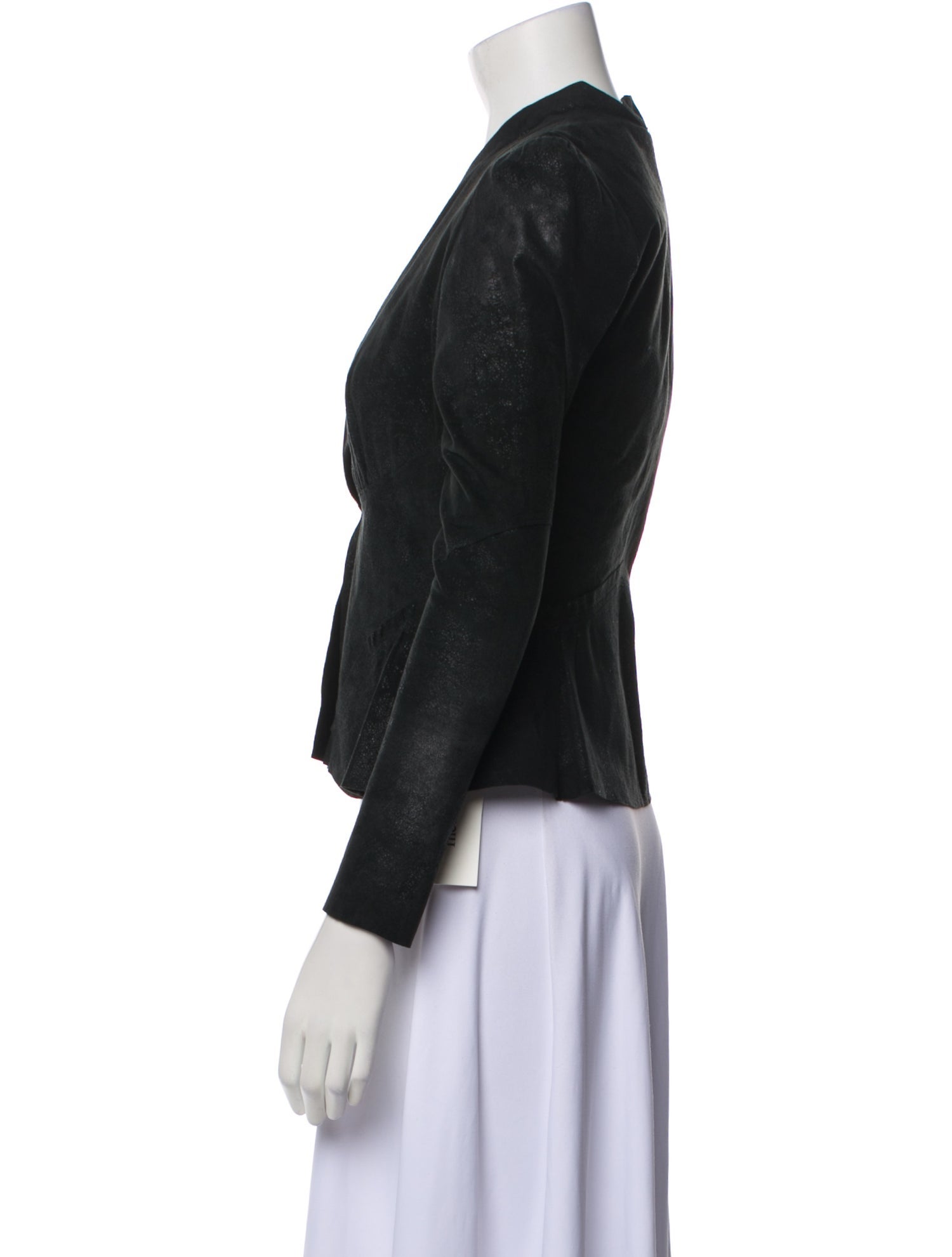L'Agence Lambskin Evening Jacket