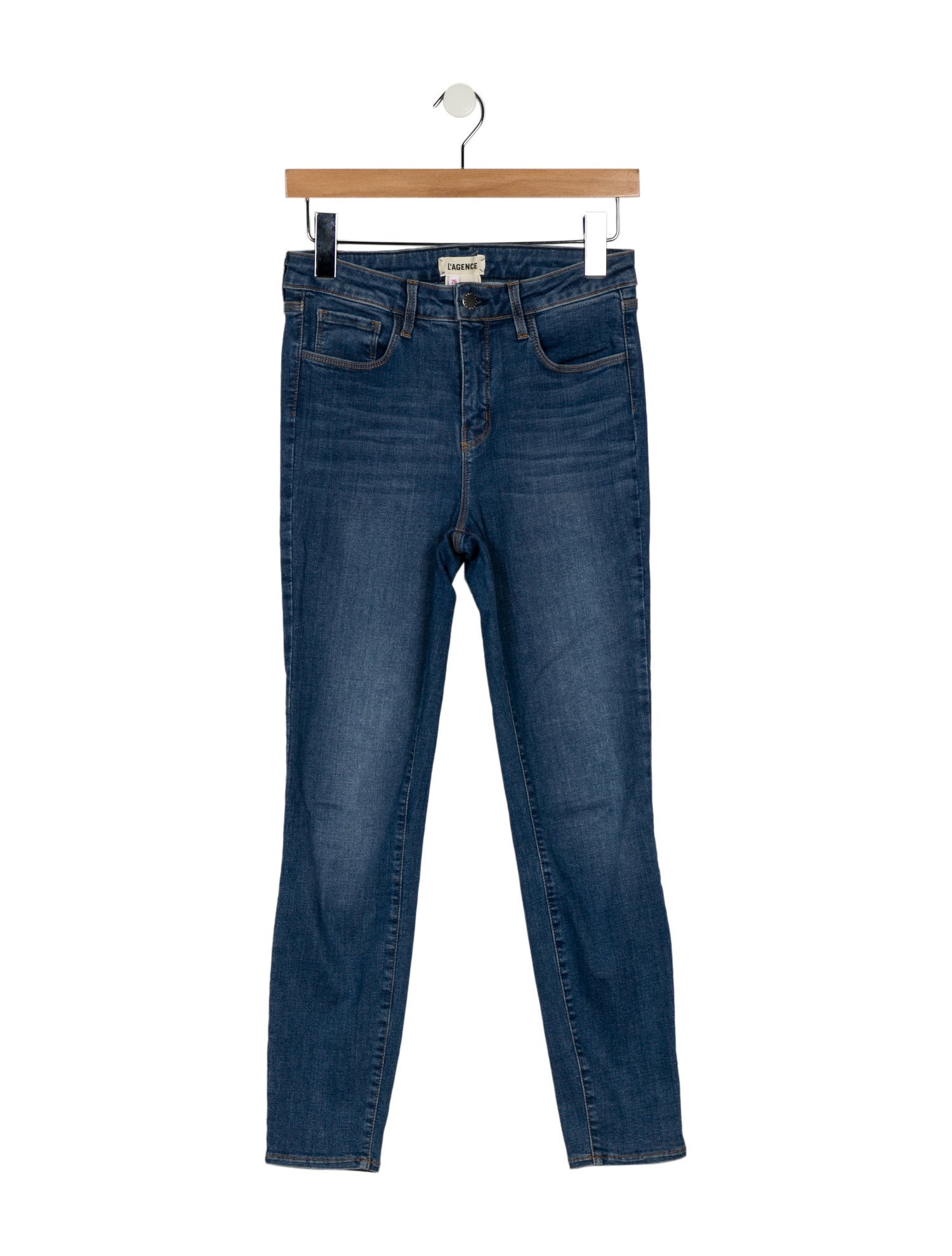 L'Agence High-Rise Skinny Leg Jeans
